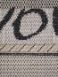 Безворсовий килим Natura 20319 Silver-Black - высокое качество по лучшей цене в Украине - изображение 1.
